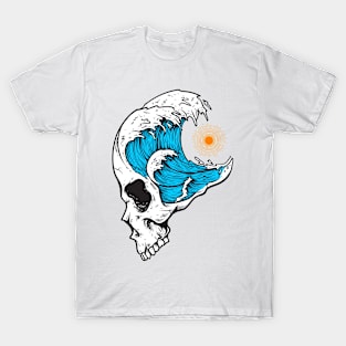 skull beach T-Shirt